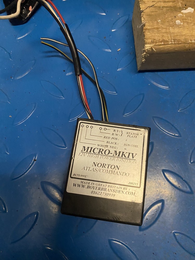 Boyer Electronic Ignition Module Norton