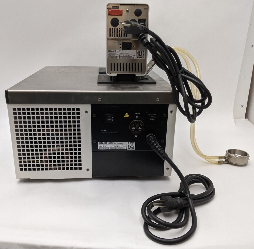 Haake K15 002-4355 Refrigerated Water Bath & DC 30 Controller 003-3246 - Working