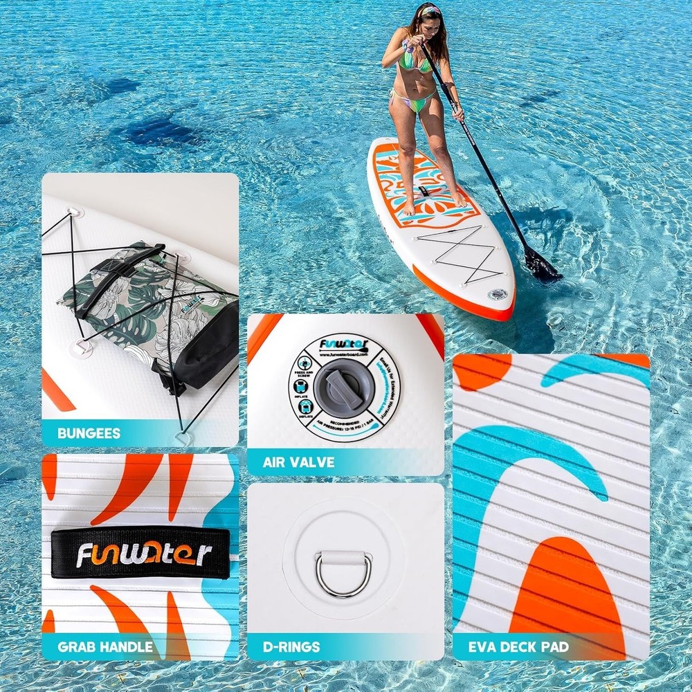 Inflatable Ultra-Light Stand Up Paddleboard with Accessories