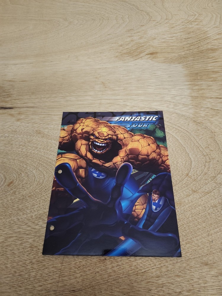 2005 Marvel Fantastic Four 2-Pocket Folder