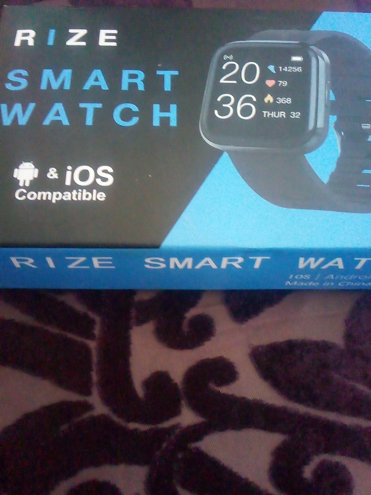 RIZE Android iOS Compatible SMART WATCH - In SEALED Original Box