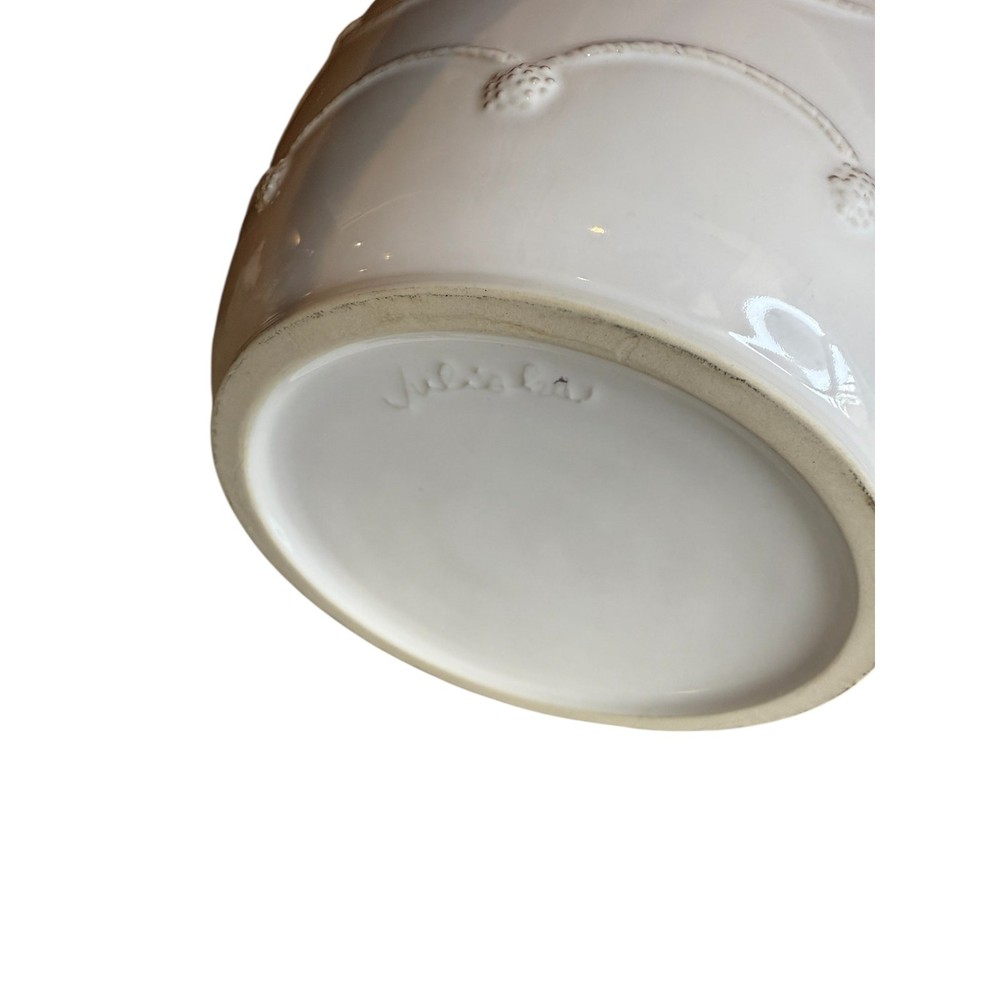 Juliska Berry & Thread Whitewash Round Covered Casserole Dish