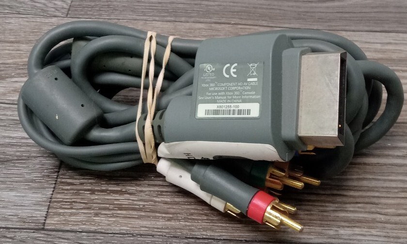 Genuine Microsoft Xbox 360 Component HD AV Cable