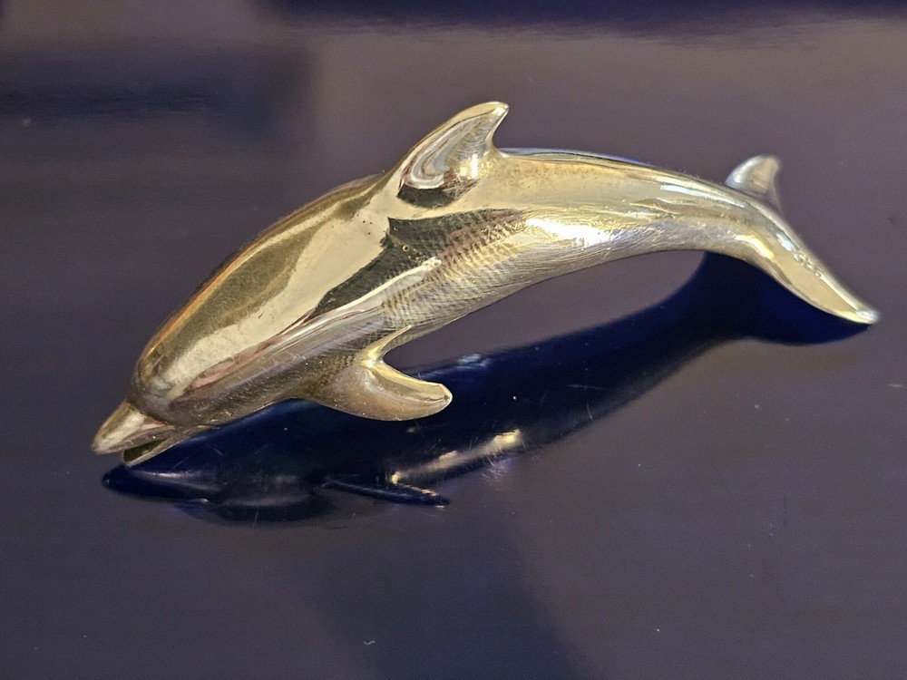 Sterling Silver 925 Dolphin Miniature.