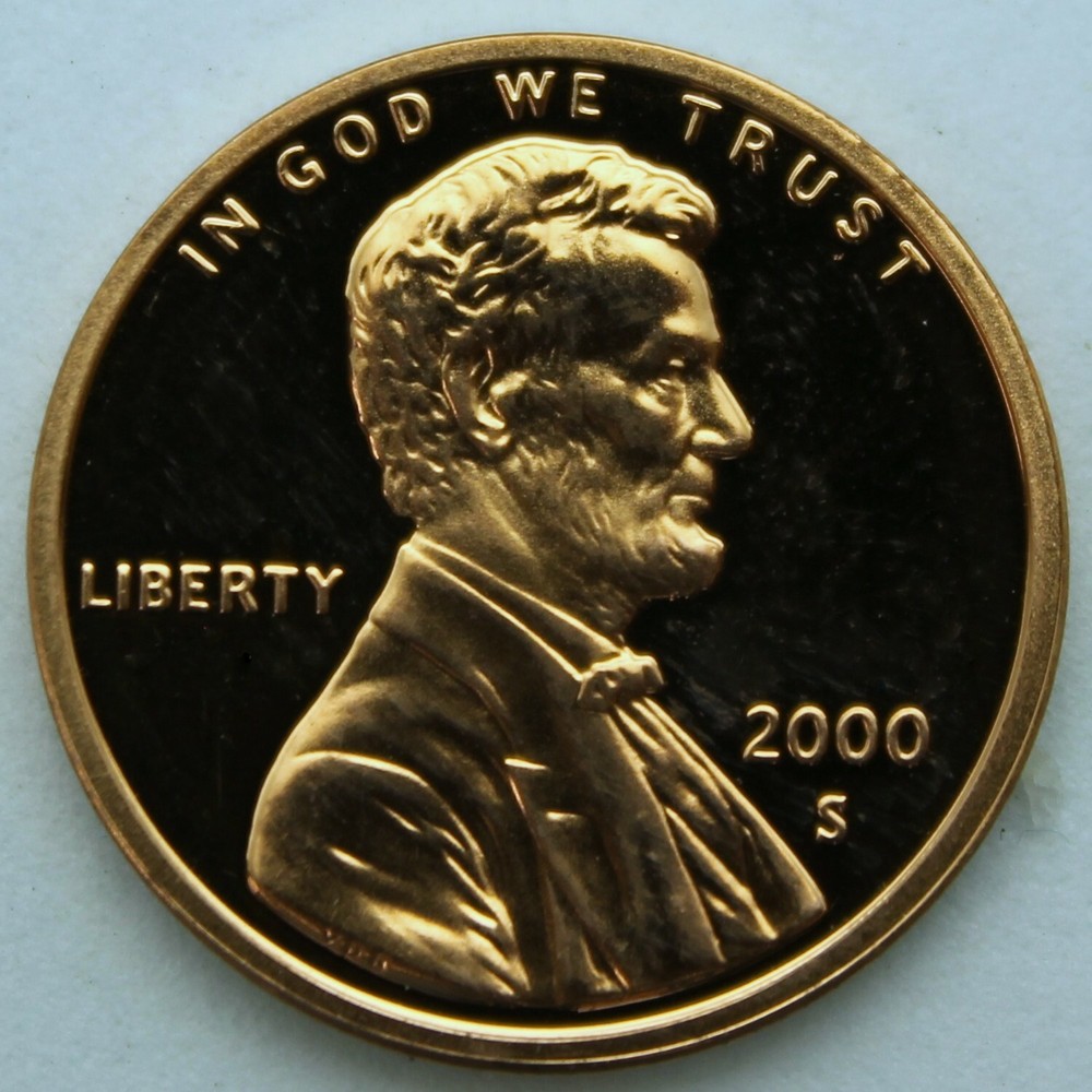 2000-S Proof Lincoln Cent