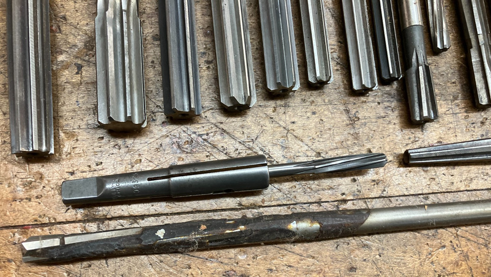 25 Assorted Older USA Reamers