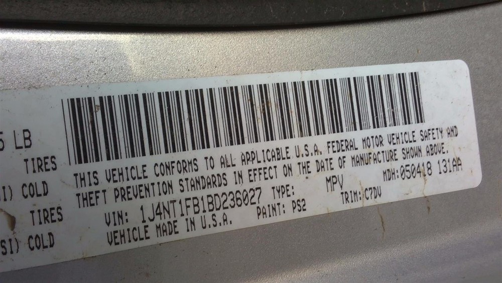 Used Windshield Wiper Motor fits: 2011 Jeep Compass includes linkage Grade A