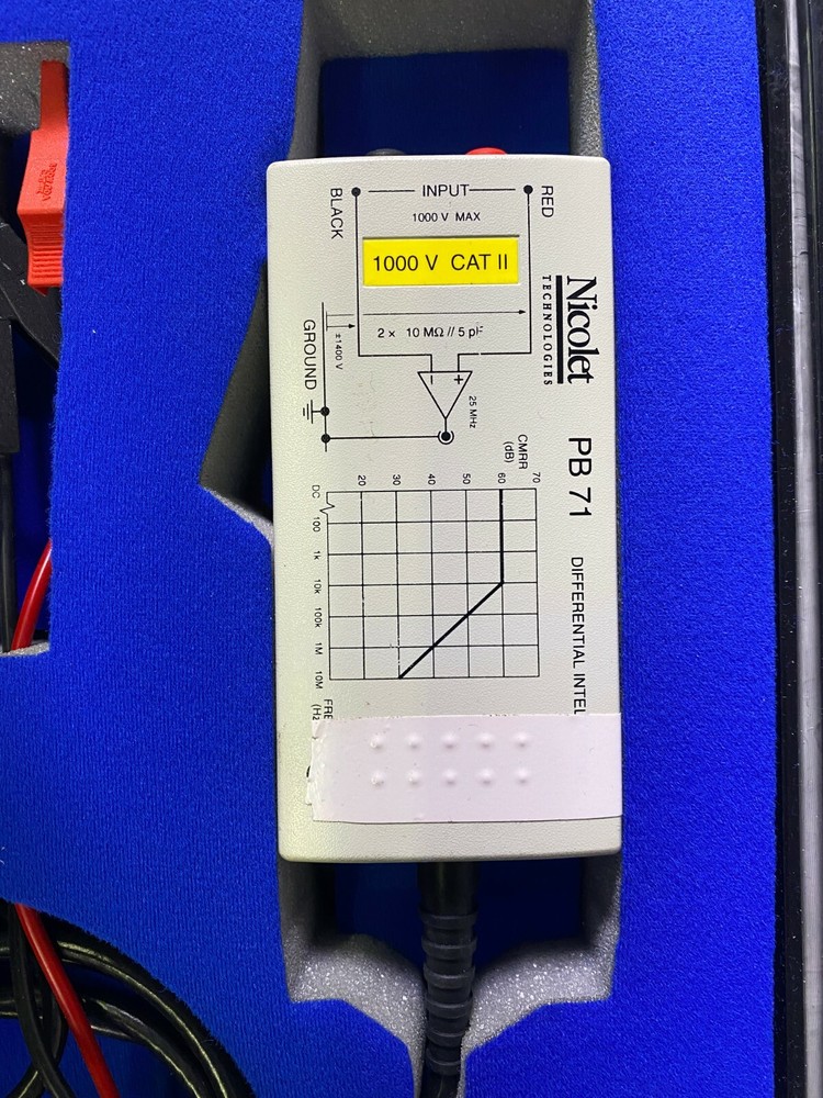 Nicolet Instruments PB 71 Differential Intelliprobe