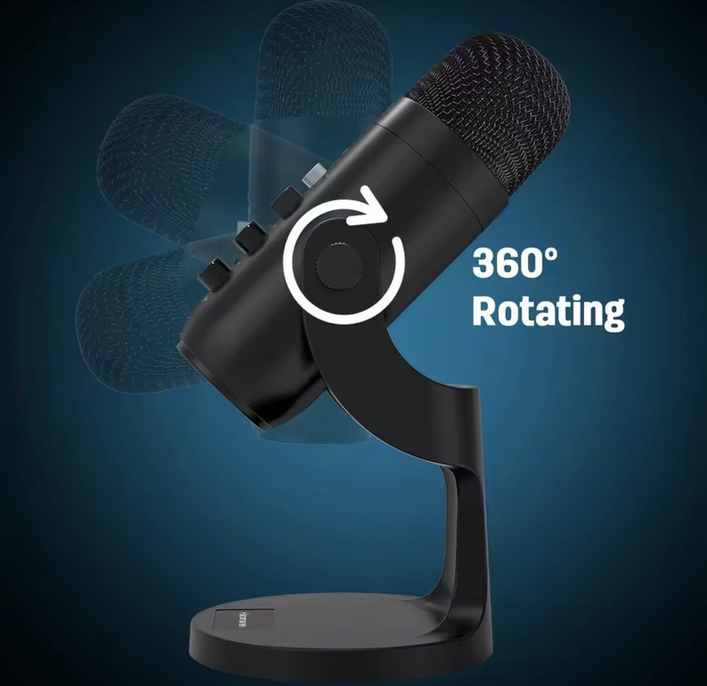 USB Microphone for PC Mac Gaming Recording Stream Podcast, Computer Condenser Mi