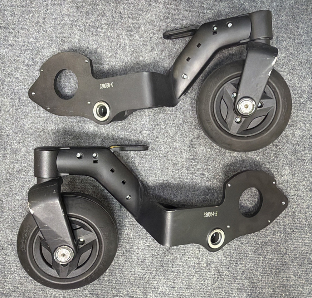 Permobil M3 Corpus FRONT Caster Wheels Link Arms Left Right Fork #107