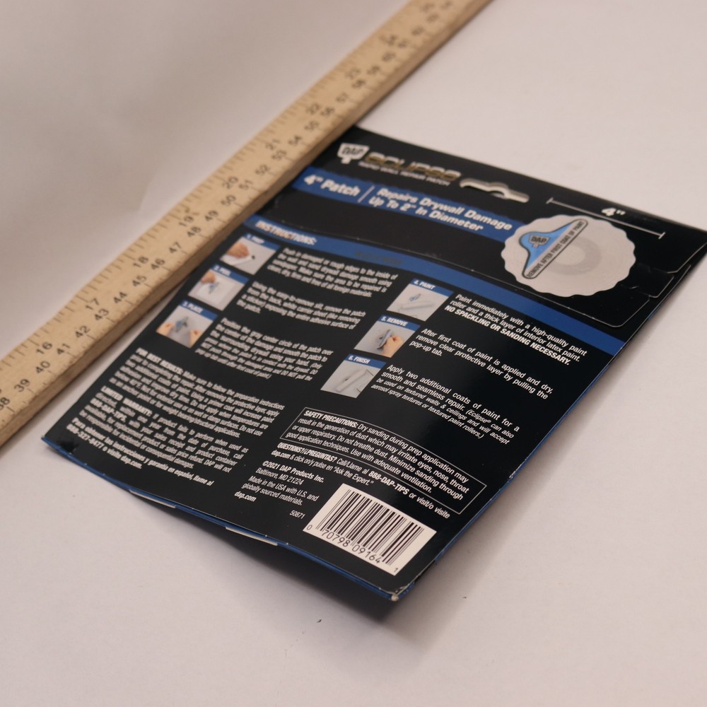 DAP 4 in. Eclipse Wall Repair Patch