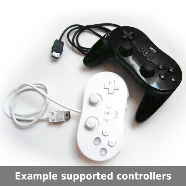 [raphnet] Classic Controller to USB - Used/Cosmetic defect (read description!)