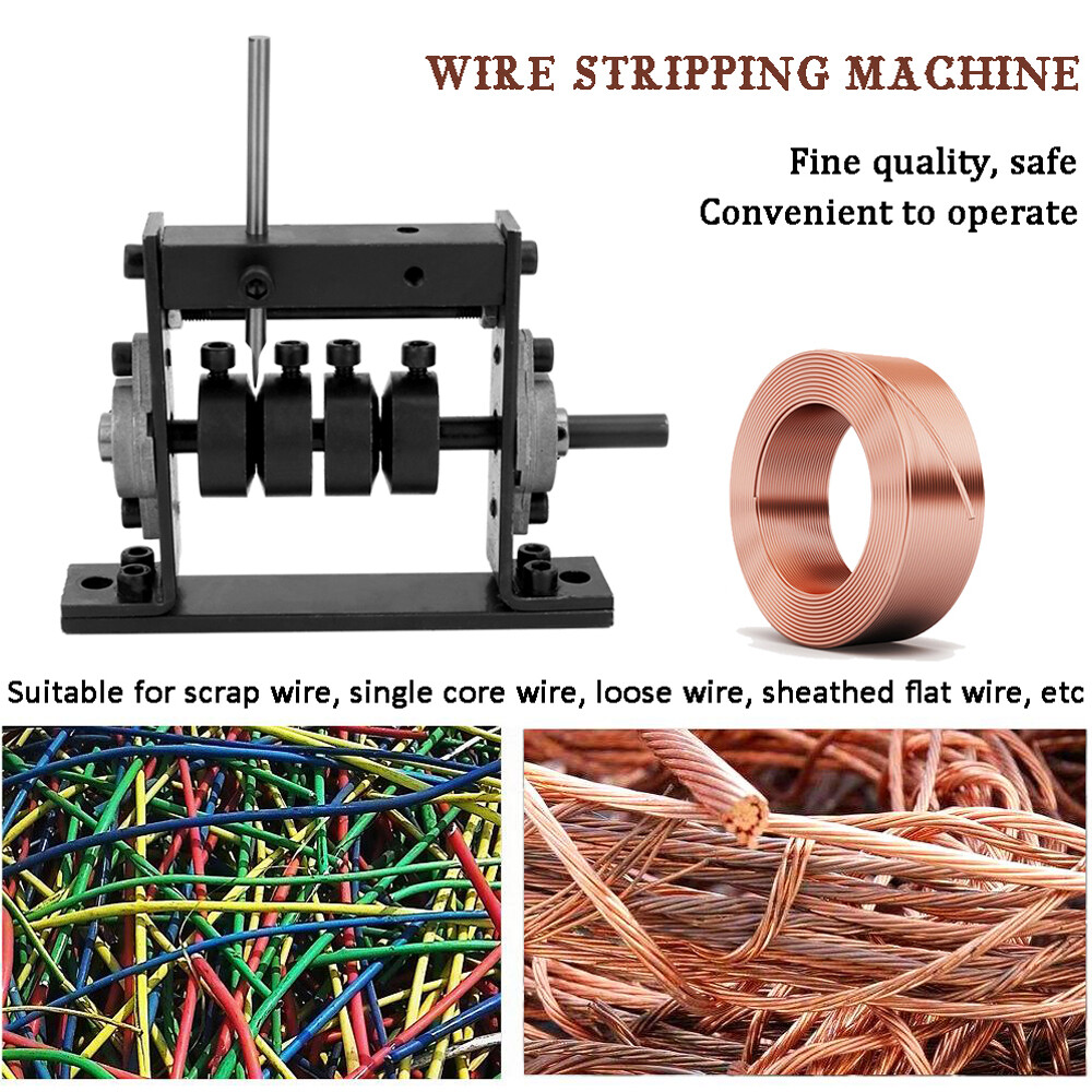 New Manual Wire Stripping Machine for Scrap Cable Stripper Copper Tool 1mm-30mm