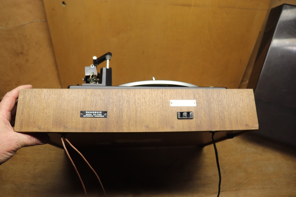 Vintage 1970s Panasonic Automatic Turntable Model RD-7703