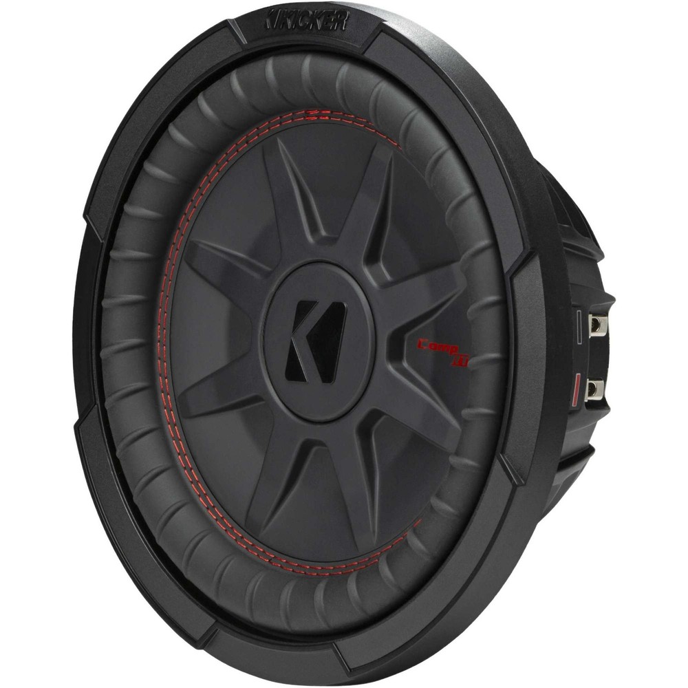 Kicker 48CWRT104 CompRT 10" Subwoofer, DVC, 4-ohm
