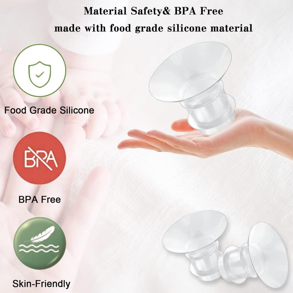 Flange Inserts Compatible with Momcozy S12 Pro/S9 Pro 4size-flange Insert