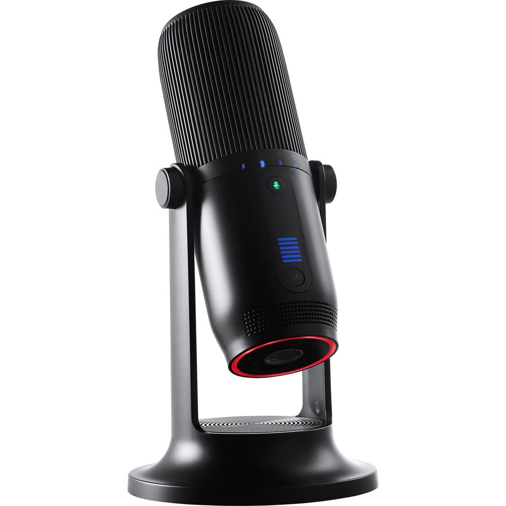 Thronmax MDrill One USB Microphone with Tabletop Stand,Jet Black