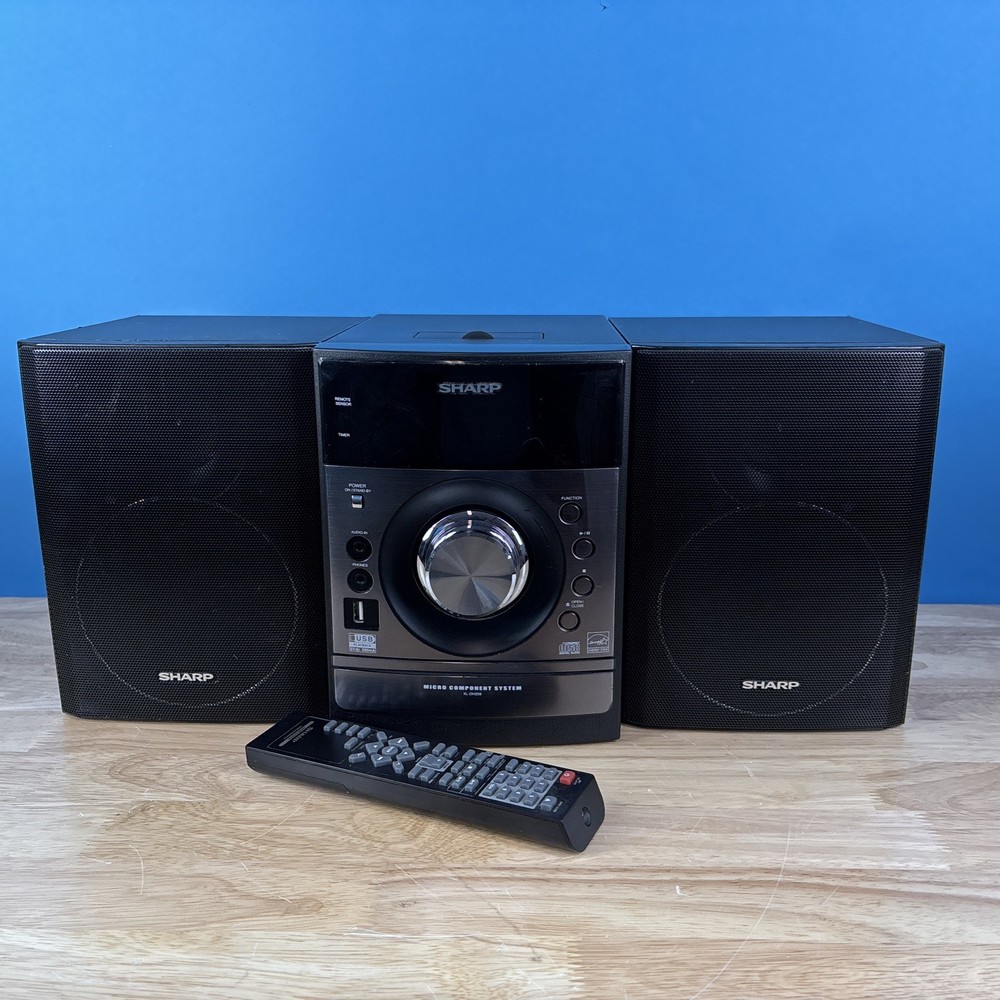 SHARP XL-DH259 Micro Component Stereo System USB/iPod/AUX (CD DOES NOT WORK)