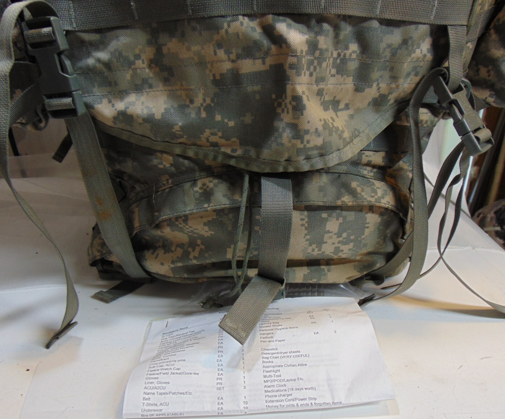 Military Backpack Rucksack Large Field Pack MOLLE II Frame Lightweight USGI