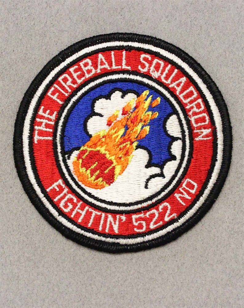 522nd Fighter Squadron - Air Force Patch 2482