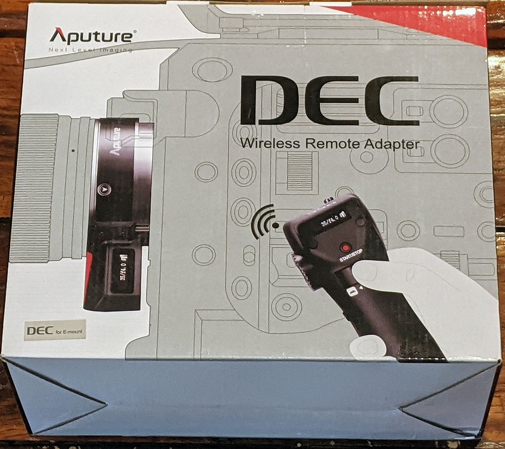 Aputure DEC Wireless Remote E-Mount Adapter With Case