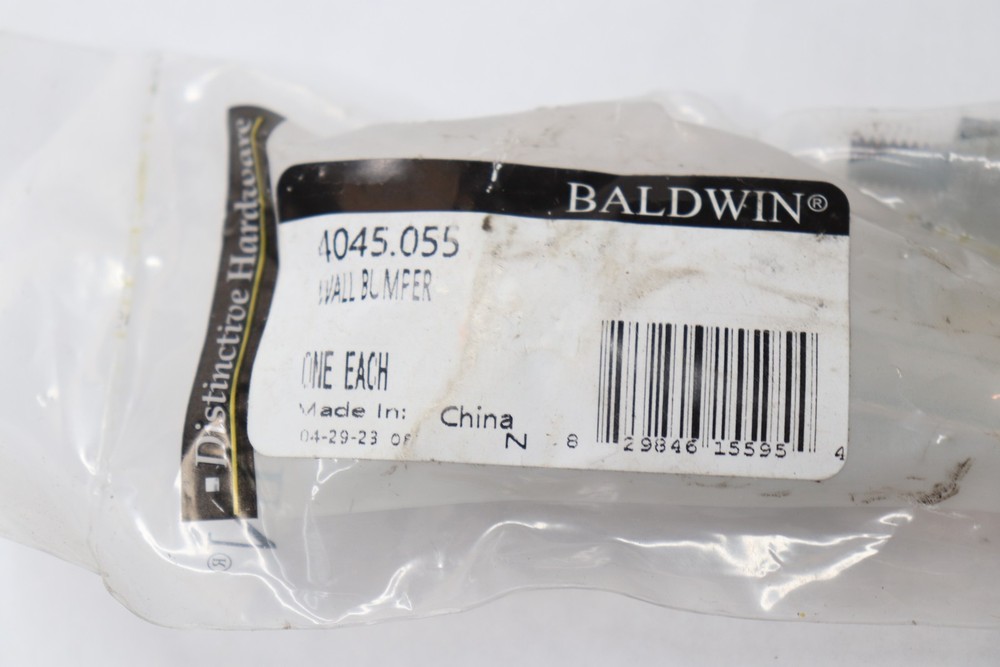 Baldwin Wall Door Bumper Project 3" 4045.055