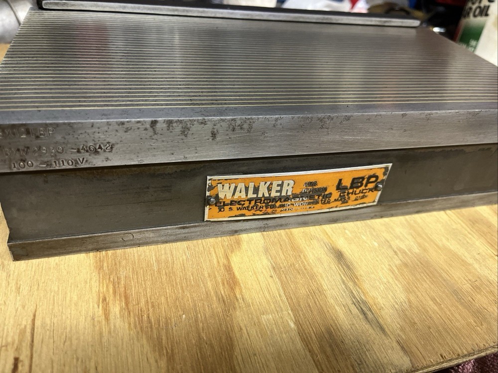 Walker LBP 12" x 6" Electromagnetic Surface Grinder Chuck With Smart Controller