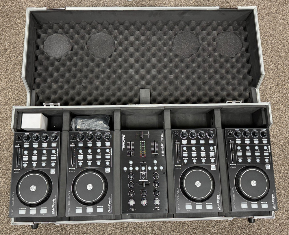 DJ-Tech HYBRID101 Ultimate 4-deck Midi Controller System - Defective - For PARTS