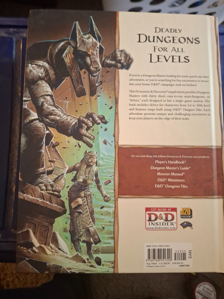 Dungeons & Dragons - Dungeon Delve; 2/2009; d20 system