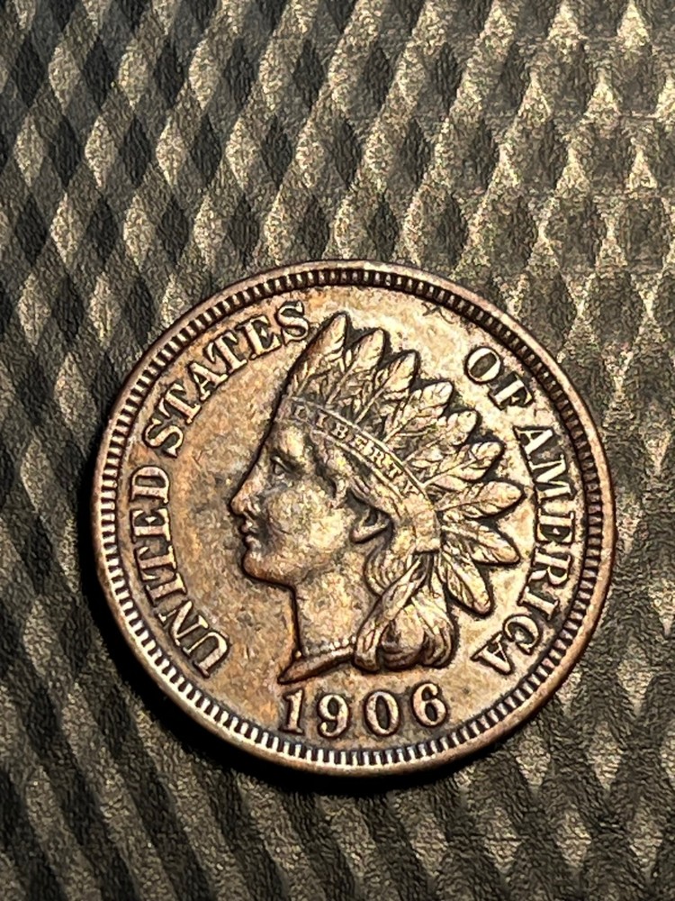 1906 Nice  Indian Head Cent in CHXF #B