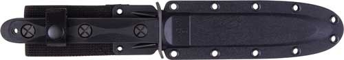 Ka-Bar EK44 Ek Model 4 6.63" Fixed Dbl Edge Spear Point Plain Stonewashed 1095