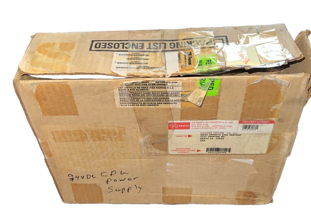 GE FANUC IC600PM541A POWER SUPPLY MODULE PROCESSOR 24V-DC