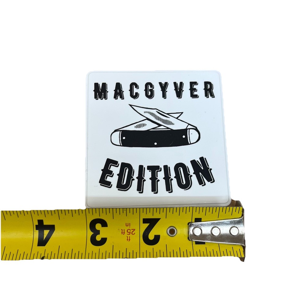 MacGyver Edition Custom Sticker