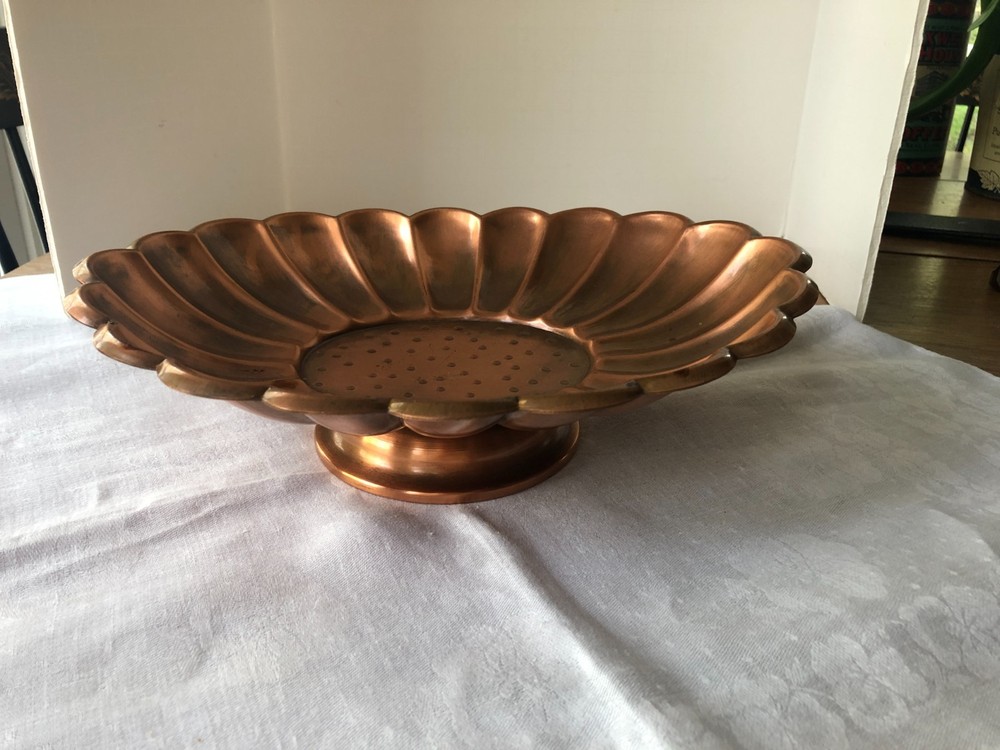 Copper Oval Dish