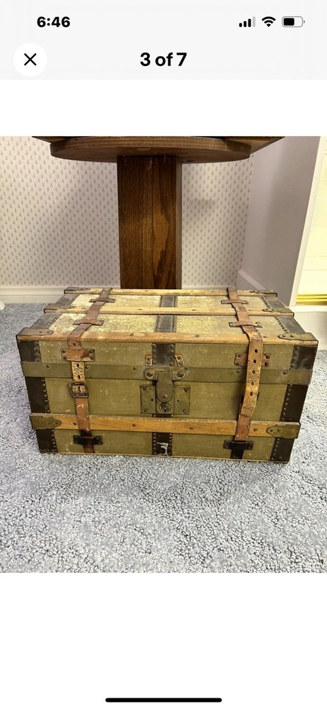 Antique Child’s Toy Trunk