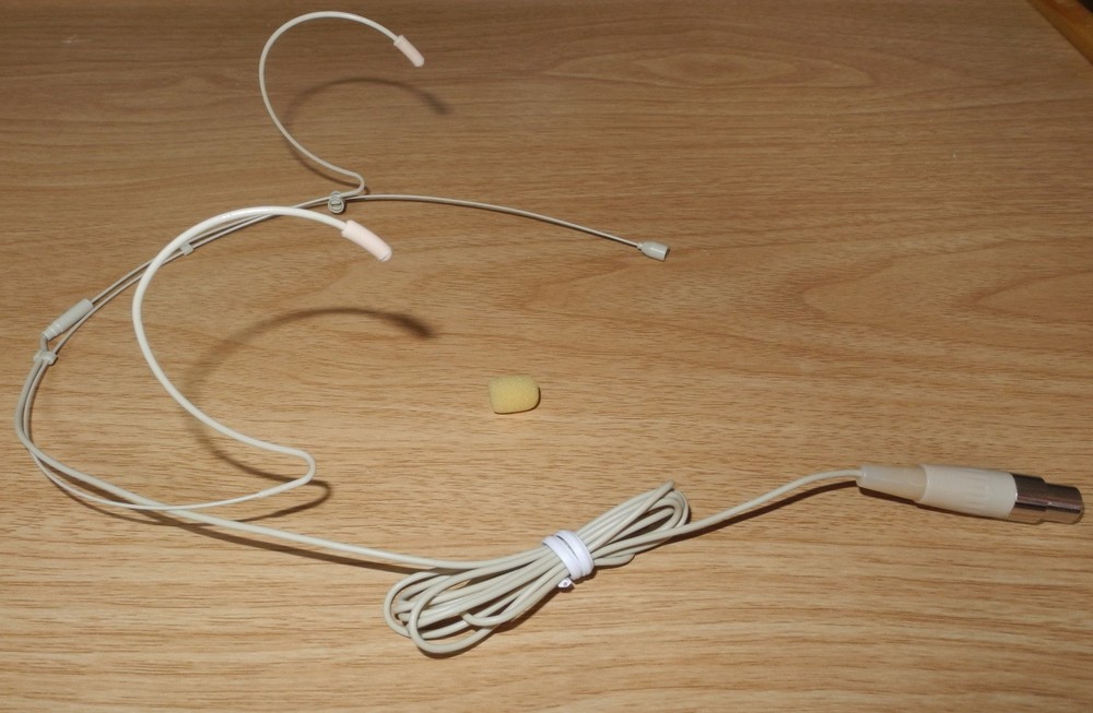 Dual ear Hook Headset Microphone For GTD Audio Wireless System