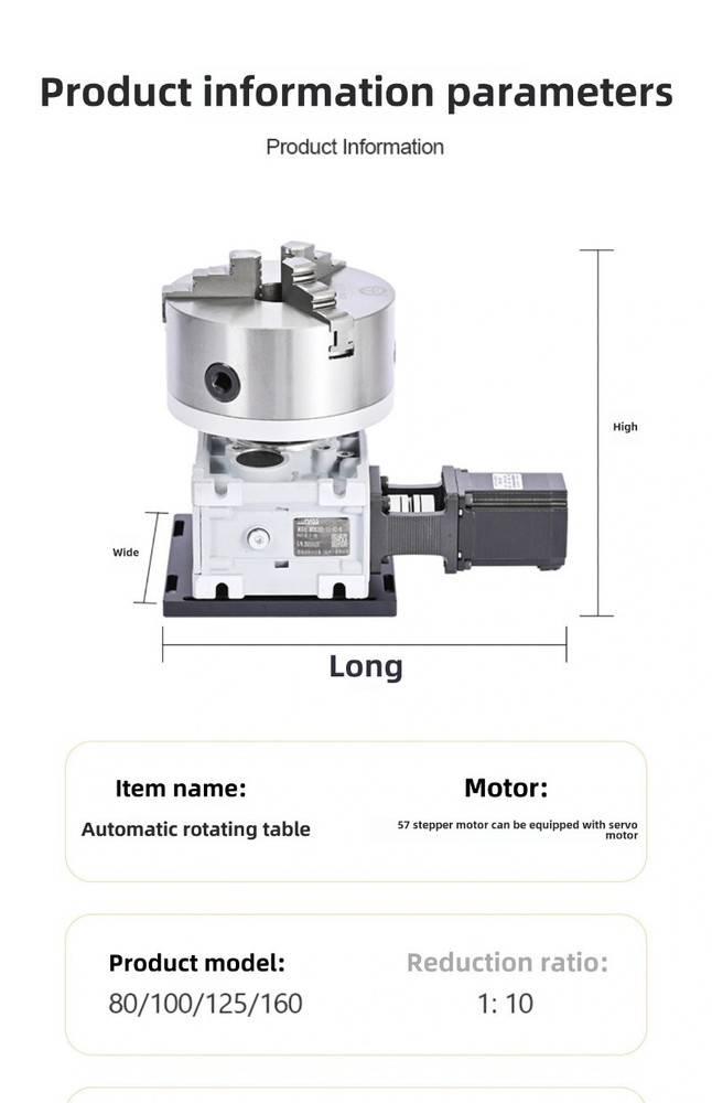 CNC Automatic Precision Speed Control Welding Rotary Table Multi-station
