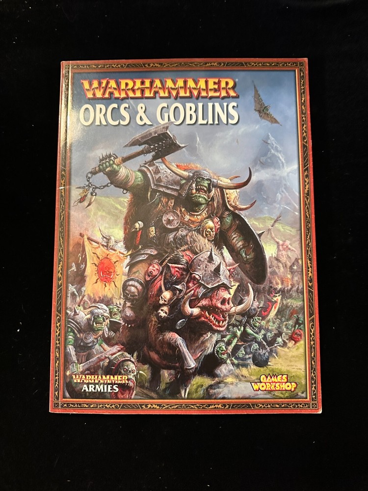 Games Workshop Warhammer Orcs & Goblins Rulebook Supplement Codex Old World Lot