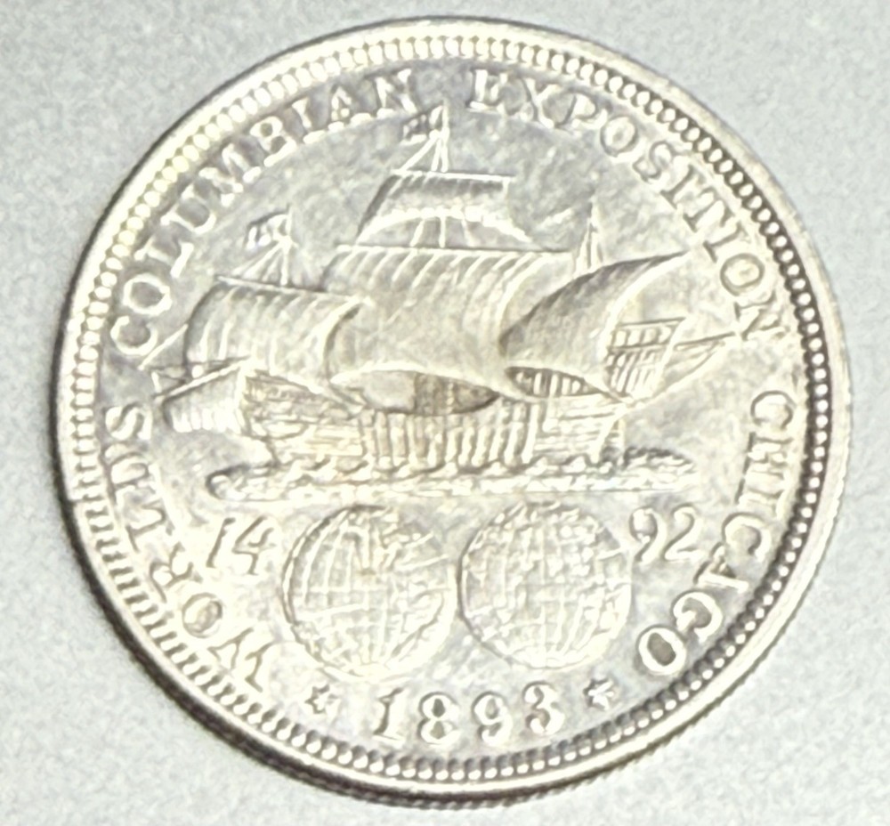 1893 50C Columbian Silver Commemorative *HIGH GRADE*
