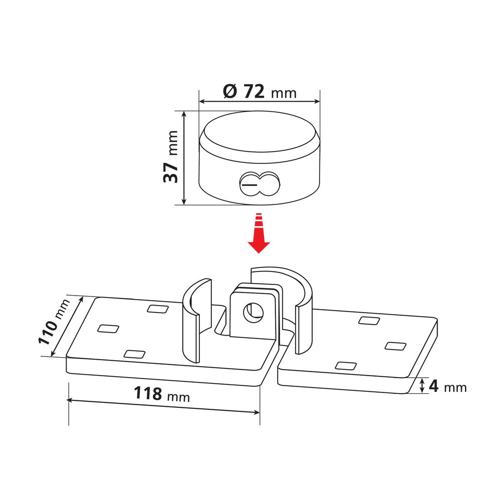 Zanna Tytan, Lock Door Blocking Rear