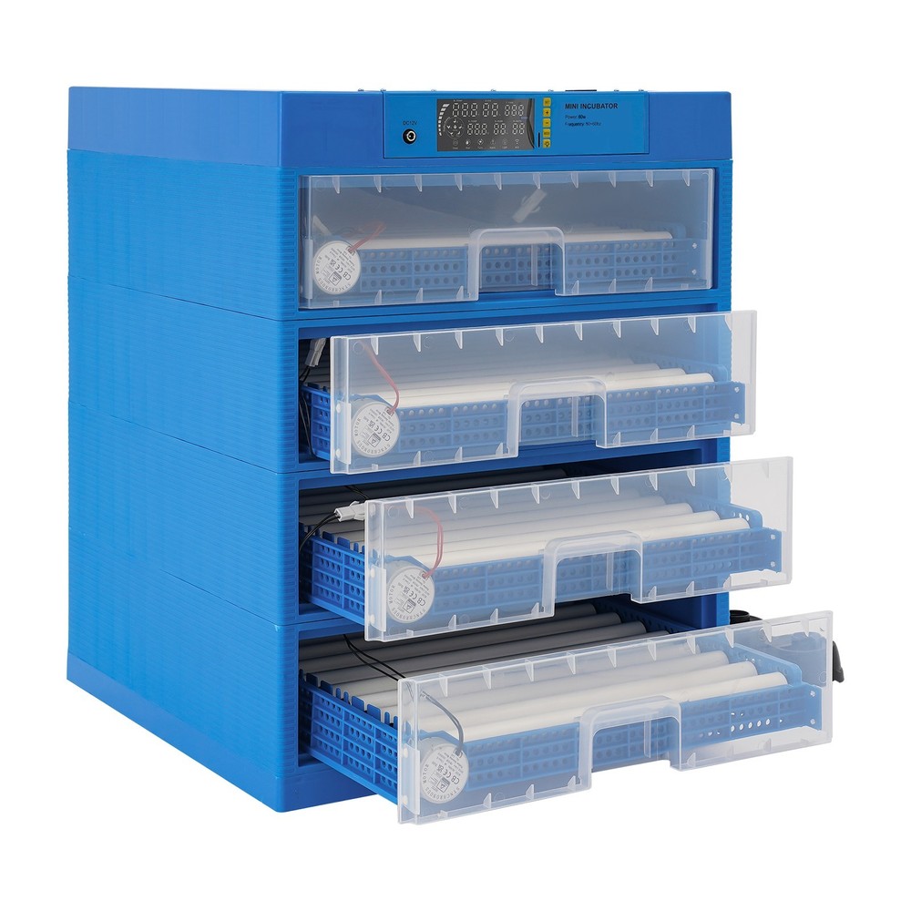 256 Egg Incubator Automatic Egg Turning & Temperature Control Digital Incubators