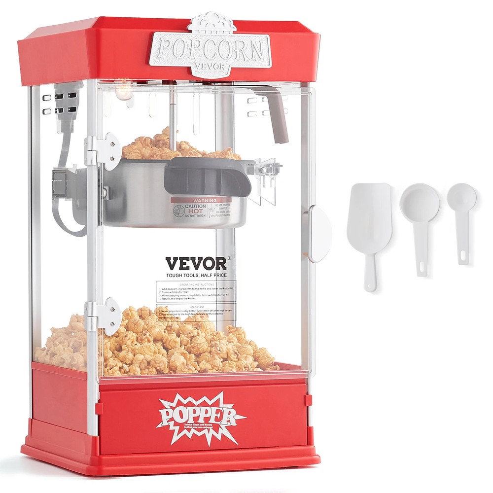 4 OZ Popcorn Maker Commercial Popcorn Machine Countertop Popcorn Making Machine