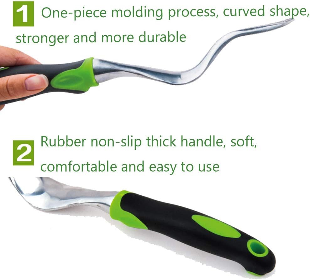 Handheld Weeder Tool - Dandelion Remover, Manual Weed Puller for Garden, Lawn &