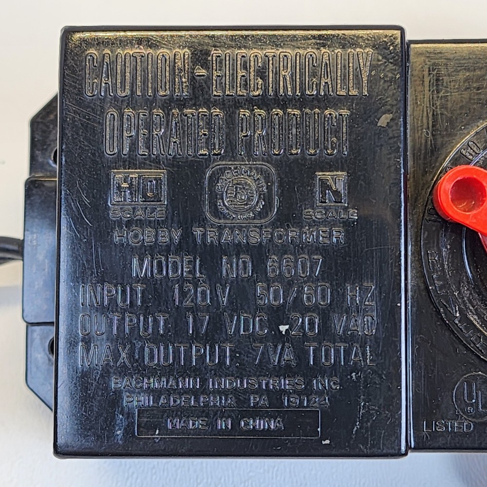 Bachmann Transformer Train Controller - Black (6607)