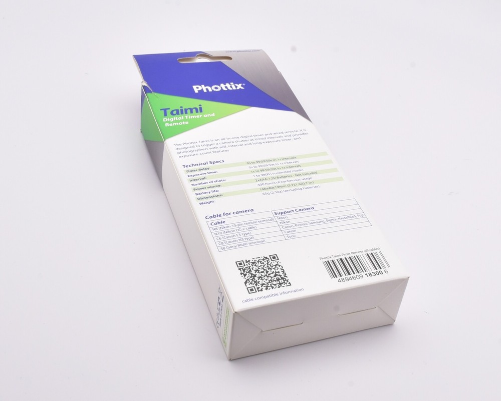 Phottix Taimi Digital Timer & Remote Shutter Release (#10353)