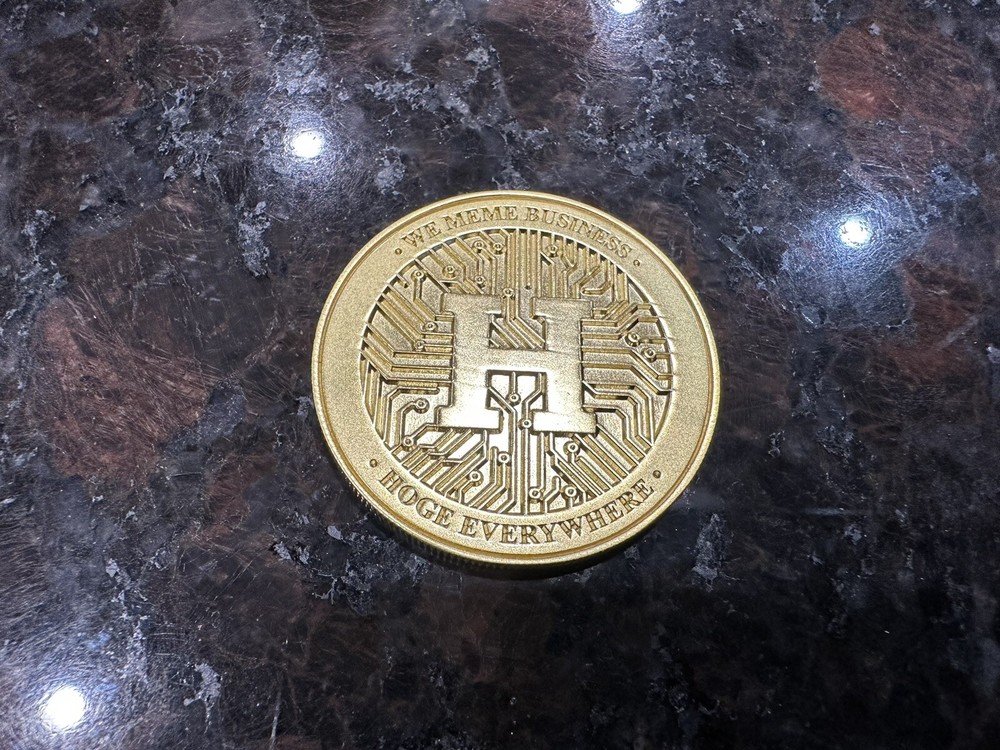 Hoge Cryptocurrency Commemorative Collector Coin