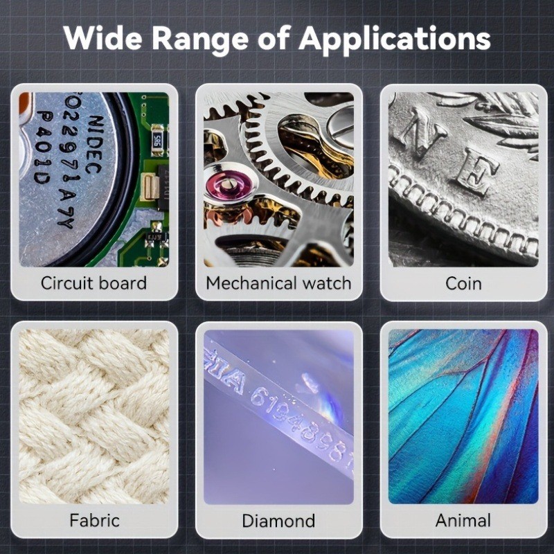 Travel - Ready,Ultra - Practical Pocket - Sized Microscope for On - the - Go Use