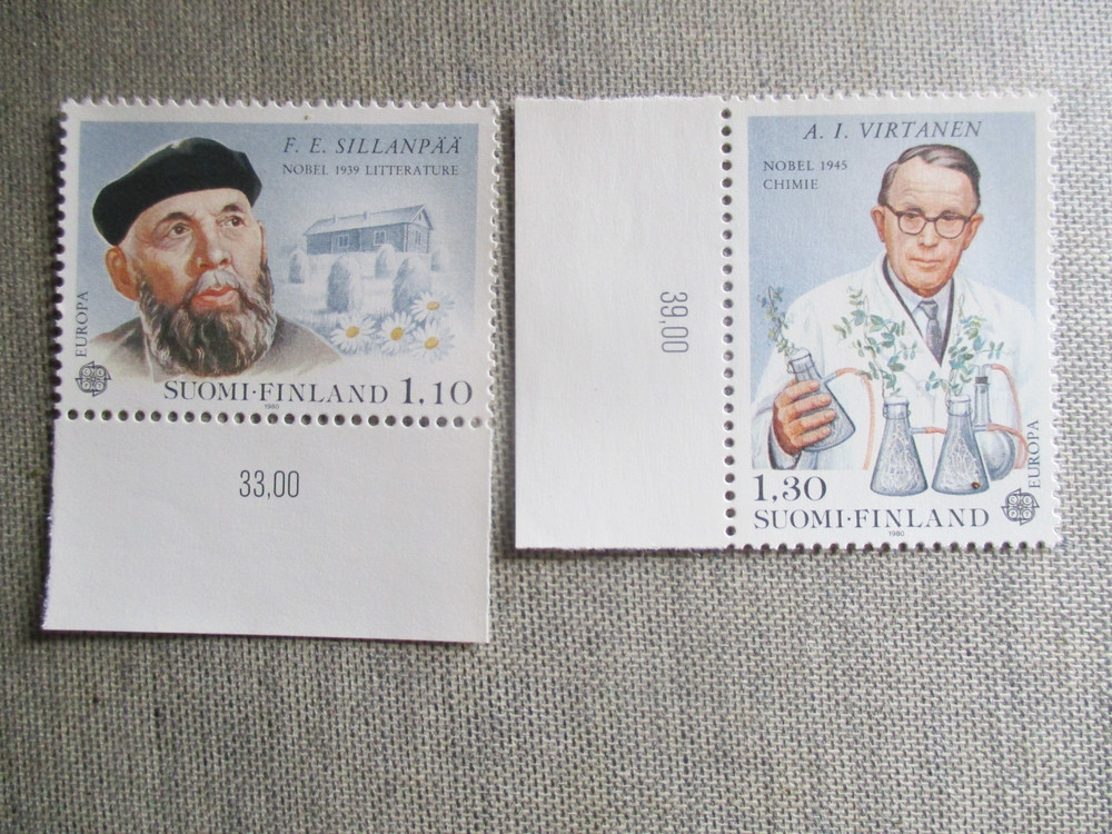 Finland, Scott# 644-645, MNH