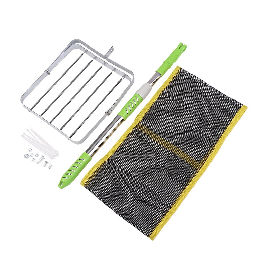 Table Tennis Ball Picker Adjustable Pickup Retractable Container Picking Net