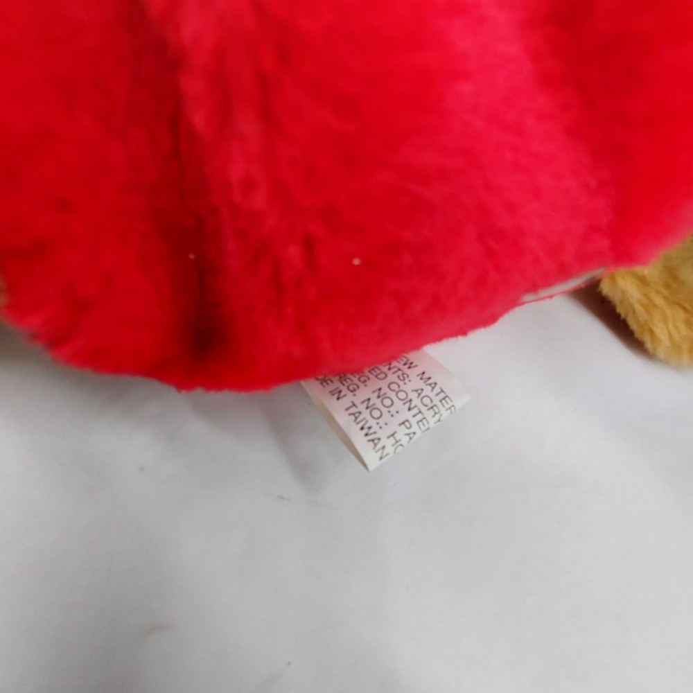 Teddy Bear Christmas Hand Puppet 14" Plush Stuffed